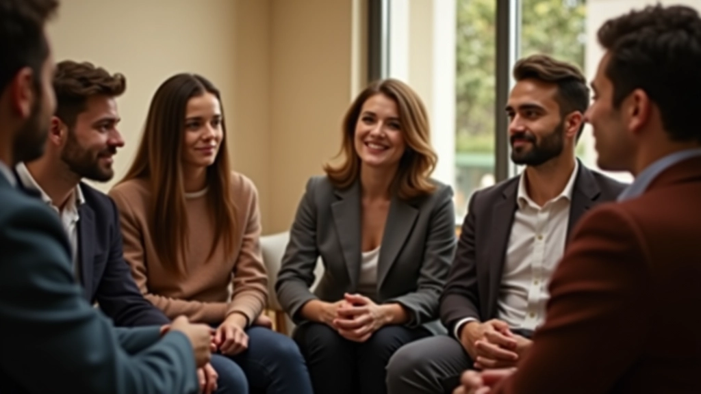 Participantes em sessão de desenvolvimento emocional